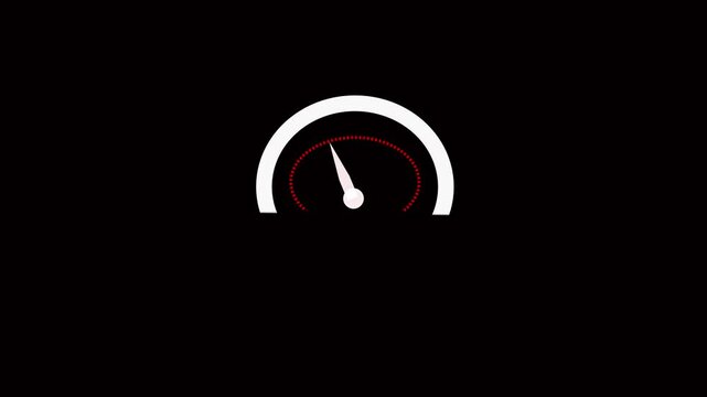 Car fuel dashboard moving up. Speed meter animation. Indicator of speed meter. Fuel indicators. Gas Meter. Empty Tank. Fuel miter icon animation