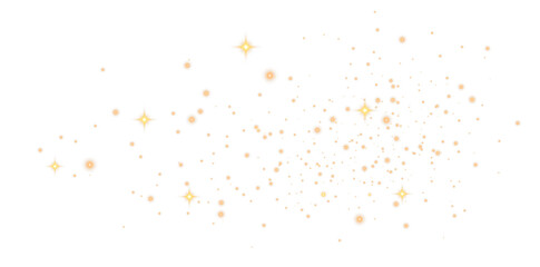 Glow light effect. Sparkling light or sparkling dust png. Vector illustration. Christmas flash, dust.