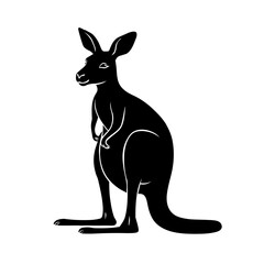 kangaroo vector illustration