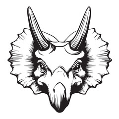 head of a triceratops © noer