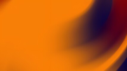 Smooth transitions of warm colors.