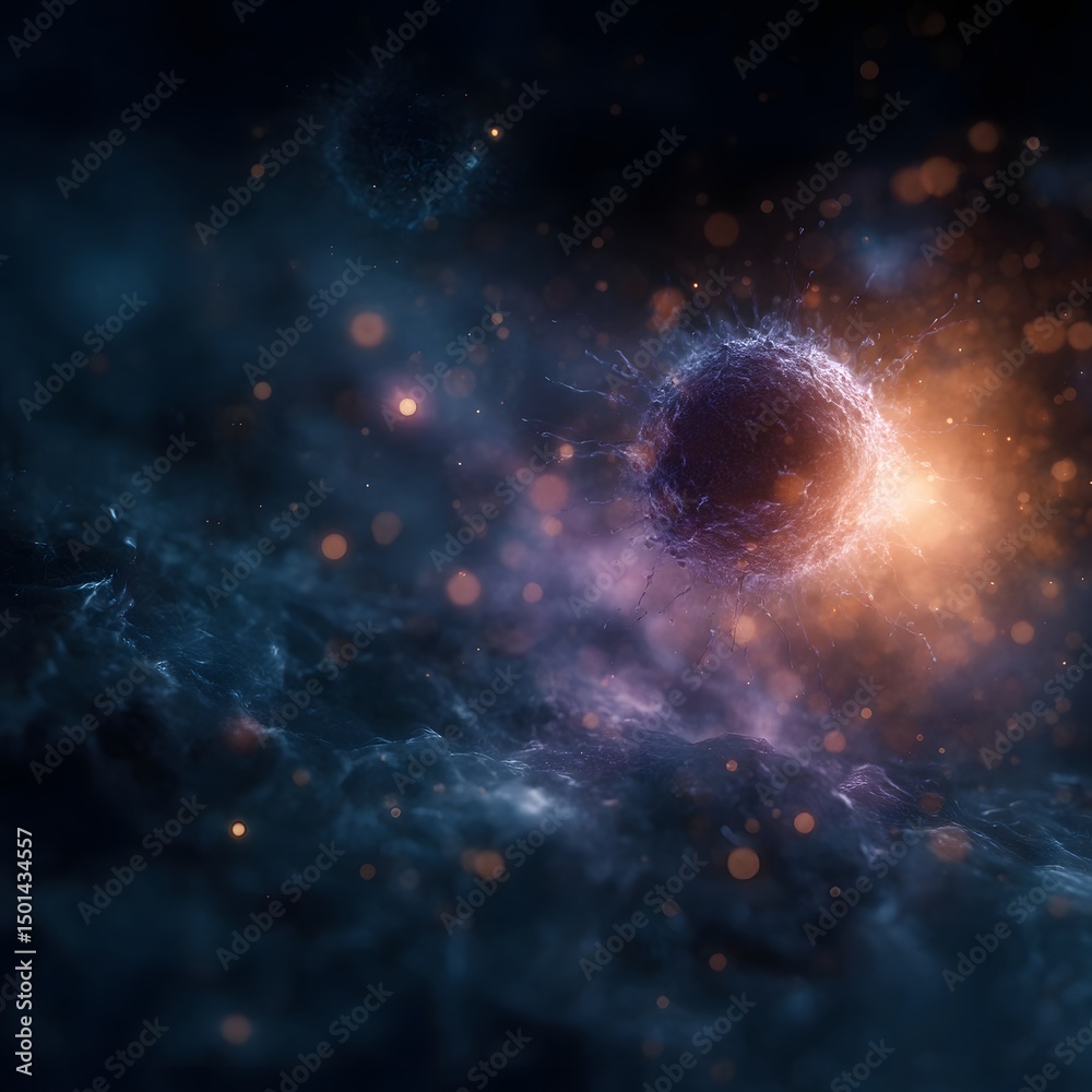 Canvas Prints cosmic explosion a captivating celestial phenomenon