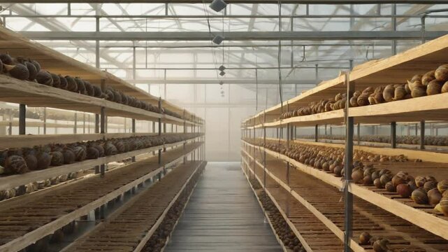 Snail farm.