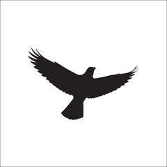 bird,fly,flight modern flat icon illustration for freedom movement design vector graphic for nature theme