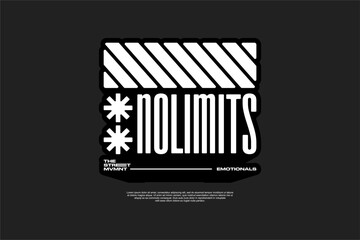 urban tshirt streetwear fashion design vector suitable for printing