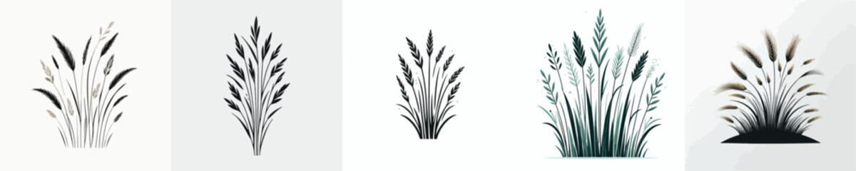 Obraz premium nice grass vector