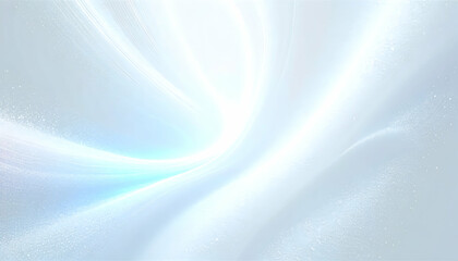 Abstract Light Blue and White Swirling Background