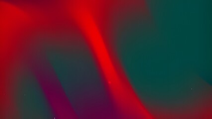 Abstract blend of vibrant red and deep teal hues.