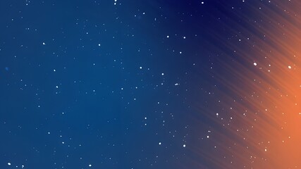 Abstract gradient background with scattered light points.