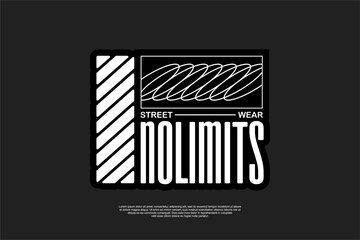 urban tshirt streetwear fashion design vector suitable for printing