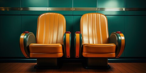chairs in a conference hall