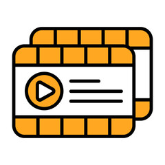 Video Colorful Icon