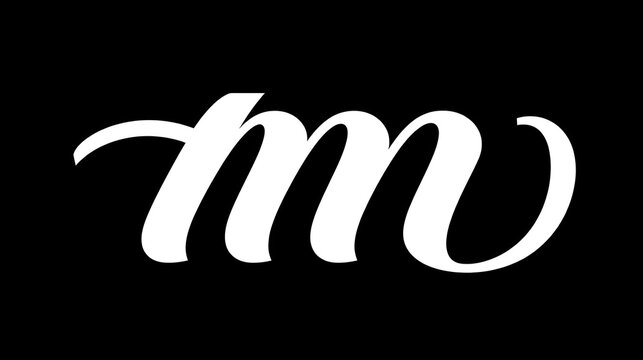 DMI letter logo design with black background in illustrator, vector logo modern alphabet font overlap style. calligraphy designs for logo, Poster, Invitation, etc.