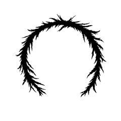 Obraz premium crown vector illustration