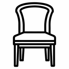 armchair isolated on white