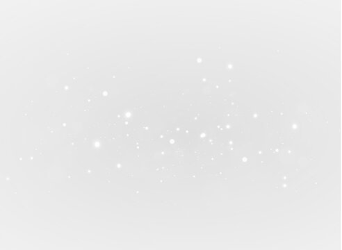 Magic white PNG glow with sparkle, glittering stardust, golden confetti, radiant illumination, soft flare and twinkling particles on vibrant festive background for holiday card or abstract celebration
