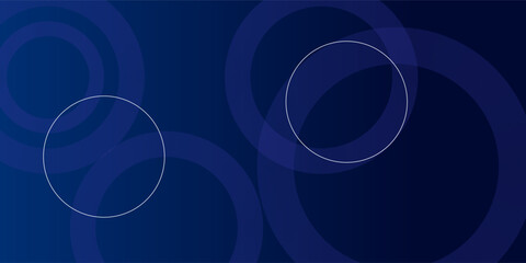 Minimal geometric background. Blue elements with fluid gradient. Cool background design for posters. Eps10 vector