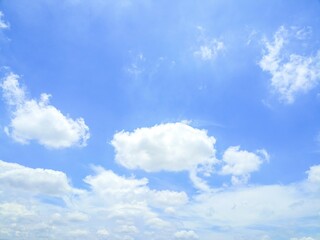 Minimalist clear sky background image.