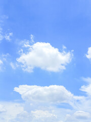 Minimalist clear sky background image.
