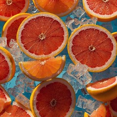 citrus fruits background