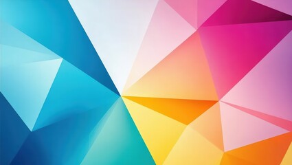 Fototapeta premium Colorful Geometric Polygon Abstract Background