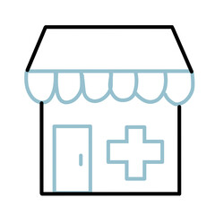 Buildings vector icon