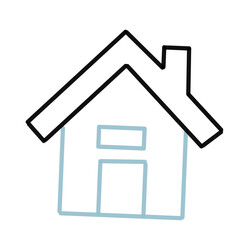 Buildings vector icon