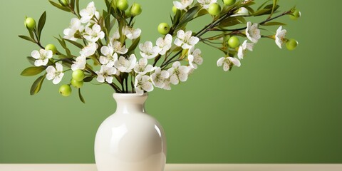 snowdrops in a vase