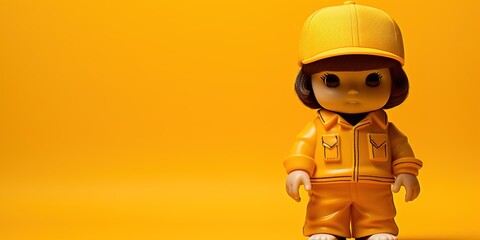 3d render of a man standing on a white background