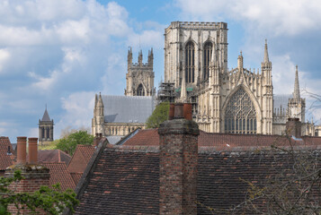 York Minster Cathedral in York, England - Gothic Medieval Landmark