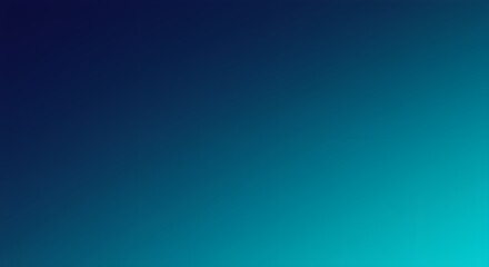 Obraz premium Abstract blue to cyan gradient background with smooth color transition