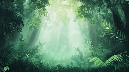 Mystical Green Jungle.
