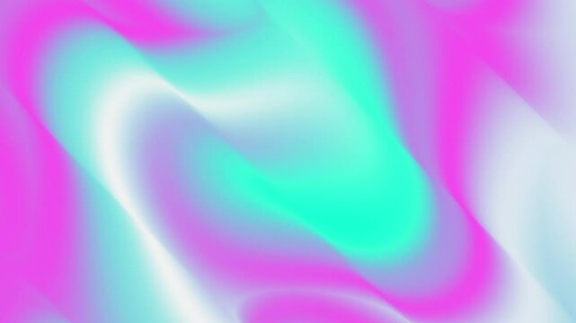 Teel and Pink Liquid Gradient Motion Graphics