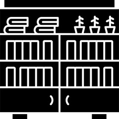 Bookshelf Icon