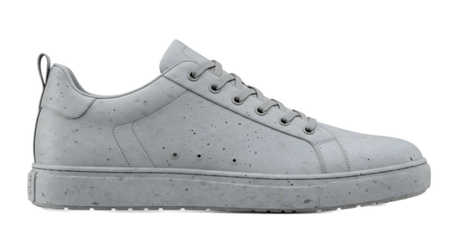 Speckled grey sneaker stylish and comfortable