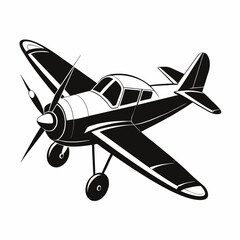 airplane isolated on white background