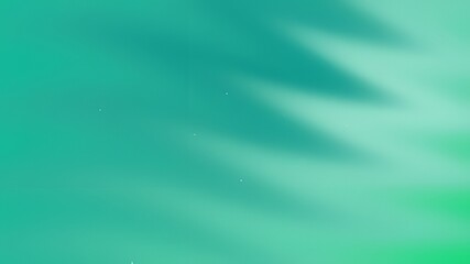 Teal and light green blended abstract design.