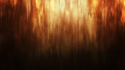 Abstract background with gold streaks fading into dark brown