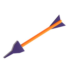 fantasy arrow 3d icon illustration