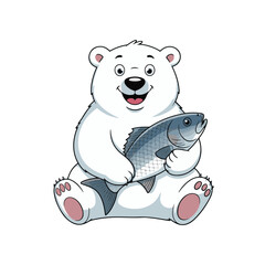 polar bear cartoon