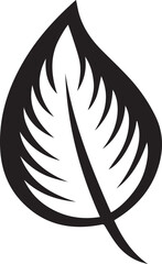 Fototapeta premium leaves vector art icon style design illustrator