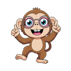 Animal Monkey vector 