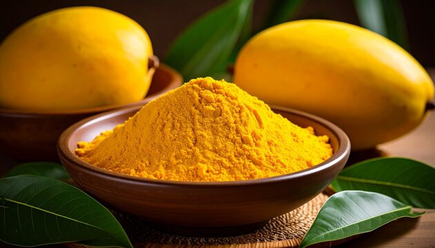 Amchoor (Dried Mango Powder) &ndash; Tart, fruity powder used in some Asian fus 
