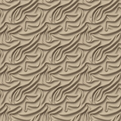 Elegant Simple Beige Fabric Texture Pattern
