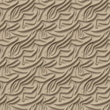 Elegant Simple Beige Fabric Texture Pattern
