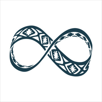 Louis Riel Day Infinity Symbol Metis Sash