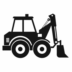 bulldozer vector illustration