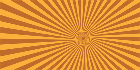 Abstract background with sunburst pattern. Vector Abstract orange sun rays and sunburst backdrop background. 