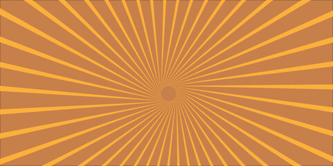 Abstract background with sunburst pattern. Vector Abstract orange sun rays and sunburst backdrop background. 