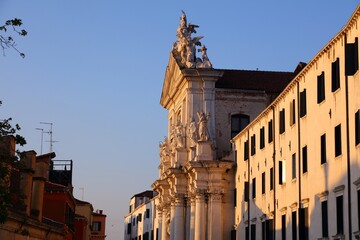 Fototapeta premium Church of Santa Maria Assunta in Venice, Italy